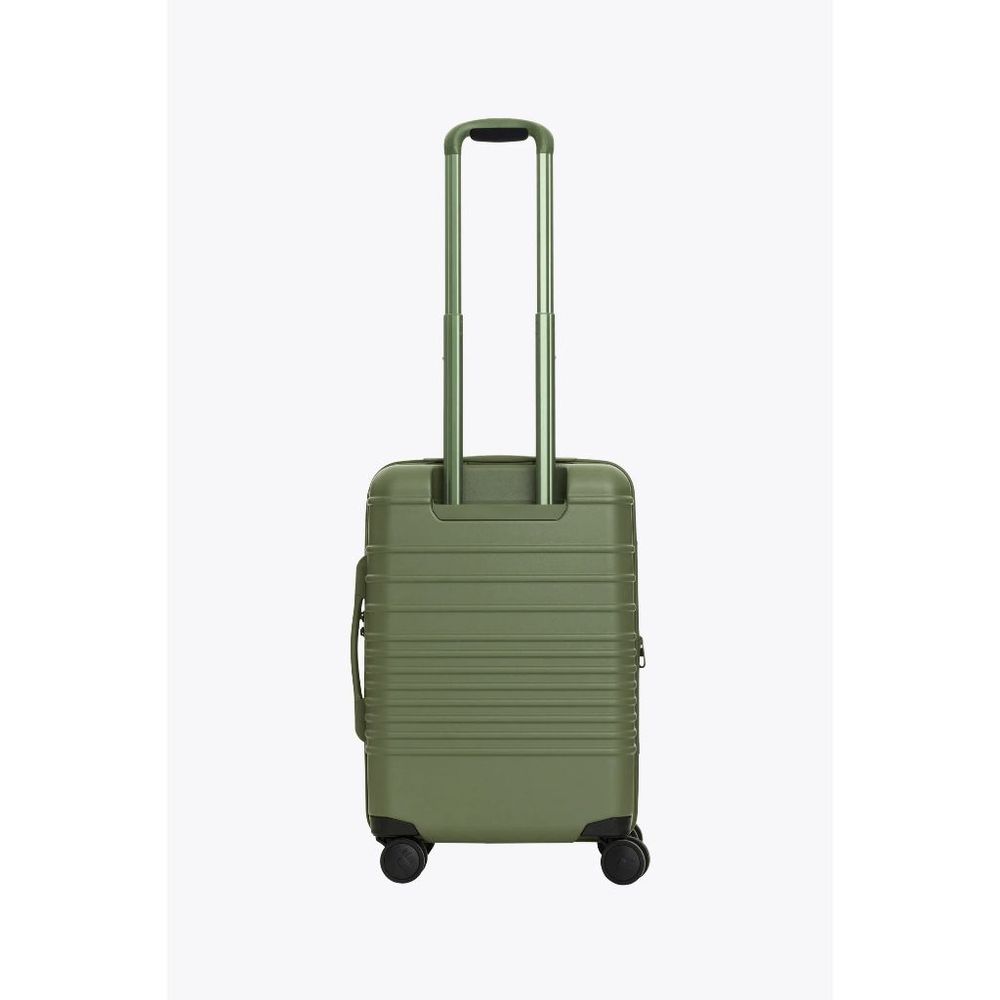 NWT Beis Olive Green Carry On 21 Inch Roller Spinner Suitcase Luggage